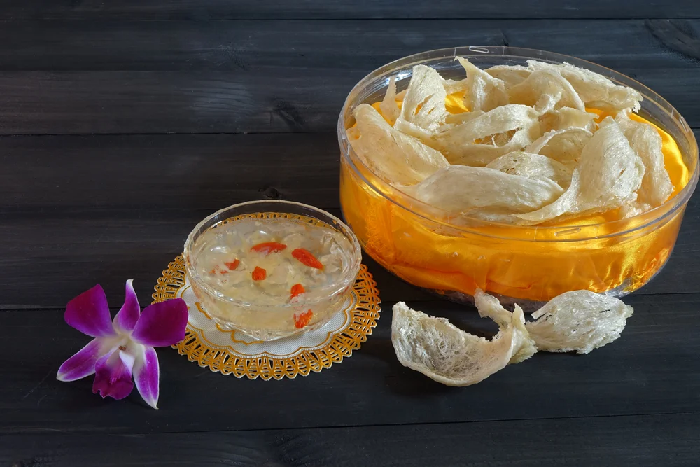 Freshly Cooked Bird Nest Soup